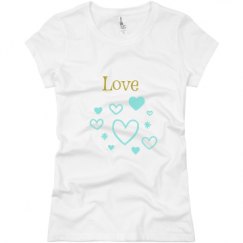 Ladies Slim Fit Basic Promo Jersey Tee