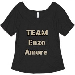 Ladies Flowy Slouchy Tee