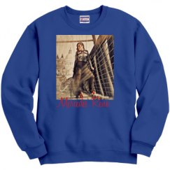Unisex Film and Foil Crewneck Sweatshirt