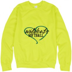 Unisex Neon Crewneck Sweatshirt