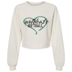 Women's Raglan Pullover Fleece