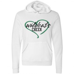 Wildcats Cheer Love Hoodie White