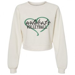 Women's Raglan Pullover Fleece