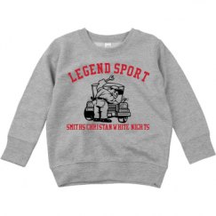 Toddler Crewneck Basic Promo Sweatshirt