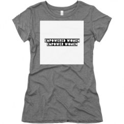 Ladies Slim Fit Super Soft Triblend Tee