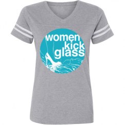 Ladies Relaxed Fit Vintage Sports Tee