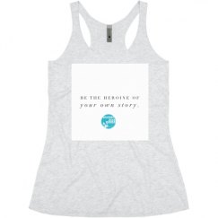 Ladies Slim Fit Super Soft Racerback Triblend Tank