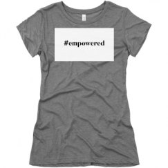 Ladies Slim Fit Super Soft Triblend Tee