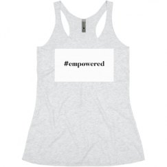 Ladies Slim Fit Super Soft Racerback Triblend Tank