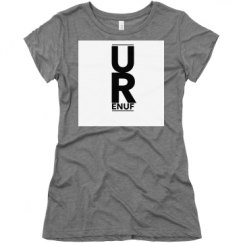 Ladies Slim Fit Super Soft Triblend Tee