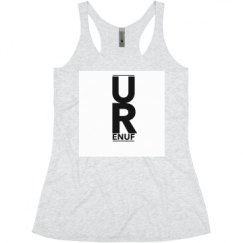 Ladies Slim Fit Super Soft Racerback Triblend Tank