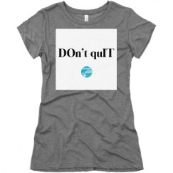 Ladies Slim Fit Super Soft Triblend Tee