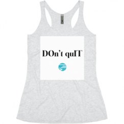 Ladies Slim Fit Super Soft Racerback Triblend Tank