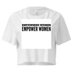 Ladies Festival Cali Crop Top Tee