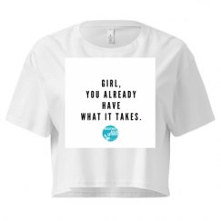 Ladies Festival Cali Crop Top Tee