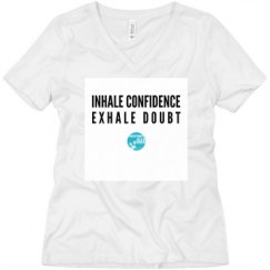 Ladies Relaxed Fit V-Neck Tee