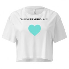 Ladies Festival Cali Crop Top Tee