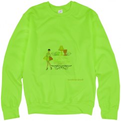 Unisex Neon Crewneck Sweatshirt