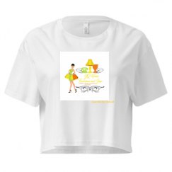 Ladies Festival Cali Crop Top Tee