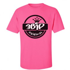 Unisex Ultra Cotton Safety Neon Crewneck Tee