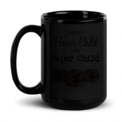 15oz Black Glossy Mug