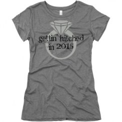 Ladies Slim Fit Super Soft Triblend Tee