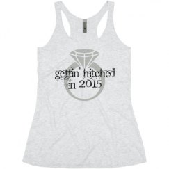 Ladies Slim Fit Super Soft Racerback Triblend Tank