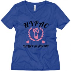 Ladies Relaxed Fit V-Neck Tee