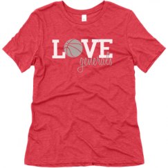 Ladies Relaxed Fit Super Soft Triblend Tee