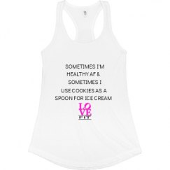 Ladies Slim Fit Racerback Tank Top