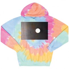 Unisex Tie-Dye Fleece Hoodie