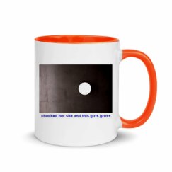 11oz Ceramic Mug with Color Inside