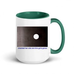 15oz Ceramic Mug with Color Inside