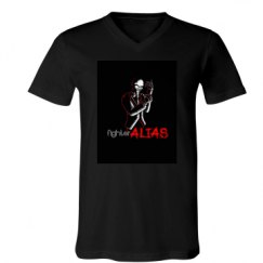 Unisex V-Neck Jersey Tee