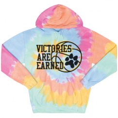 Unisex Tie-Dye Fleece Hoodie