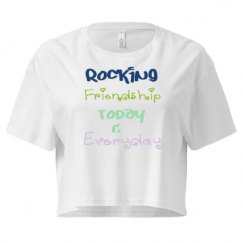 Ladies Festival Cali Crop Top Tee