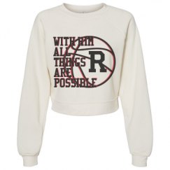 Women's Raglan Pullover Fleece
