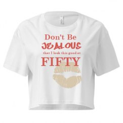 Ladies Festival Cali Crop Top Tee