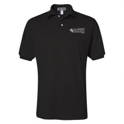 Unisex SpotShield 50/50 Polo Shirt Black