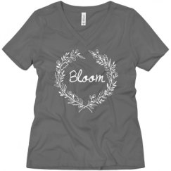Ladies Relaxed Fit V-Neck Tee