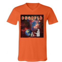 Unisex V-Neck Jersey Tee