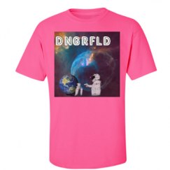 Unisex Ultra Cotton Safety Neon Crewneck Tee