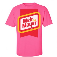 Unisex Ultra Cotton Safety Neon Crewneck Tee