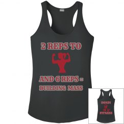 DONDIFITNESS WOMAN PERFORMANCE TANK  TOPS