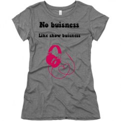 Ladies Slim Fit Super Soft Triblend Tee