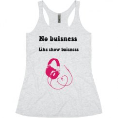 Ladies Slim Fit Super Soft Racerback Triblend Tank