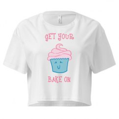 Ladies Festival Cali Crop Top Tee