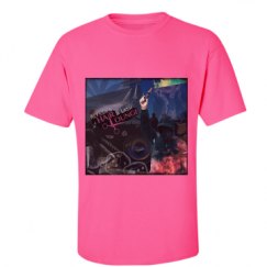 Unisex Ultra Cotton Safety Neon Crewneck Tee