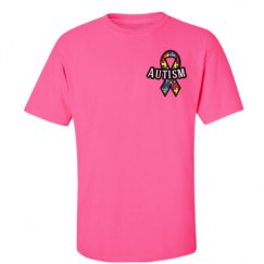 Unisex Ultra Cotton Safety Neon Crewneck Tee