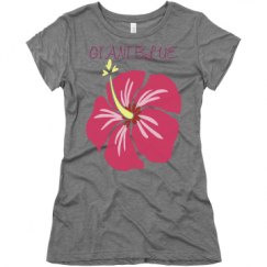 Ladies Slim Fit Super Soft Triblend Tee
